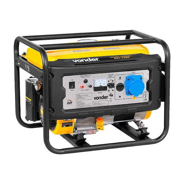GERADOR A GASOLINA 3100W GGV3100 110V/220V VONDER