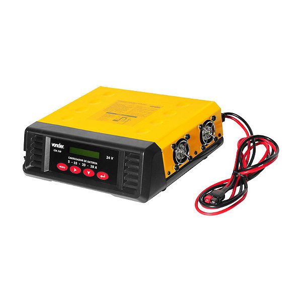 CARREGADOR INTELIGENTE DE BATERIA CIB330 127V/220V VONDER