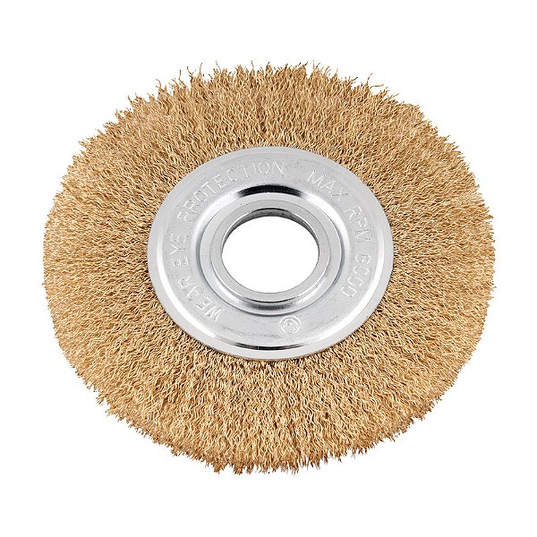 ESCOVA CIRCULAR 6" X 1/2" COM BUCHA DE REDUÇÃO VONDER