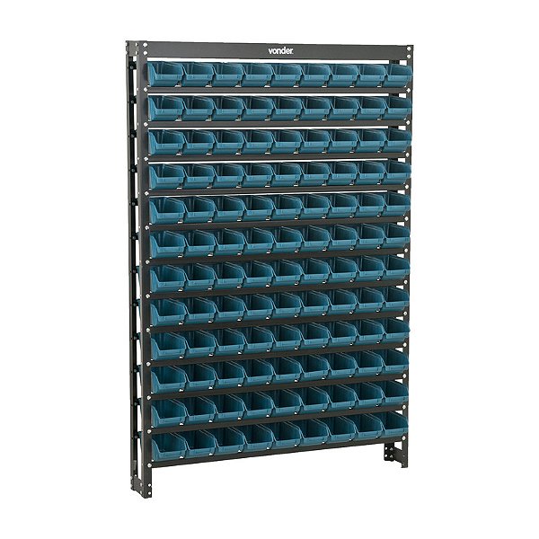 ESTANTE PRATELEIRA GAVETEIRA AZUL 170 KG METÁLICA Nº3 108/3