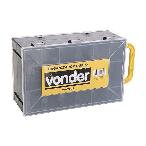ORGANIZADOR PLÁSTICO DUPLO VD 2003 VONDER