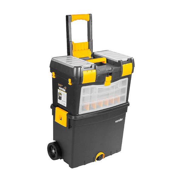 CAIXA PLÁSTICA PARA FERRAMENTAS C/ RODAS CRV0400 VONDER