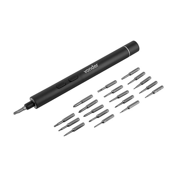 PARAFUSADEIRA DE PRECISÃO A BATERIA 3,7 V TIPO CANETA VD