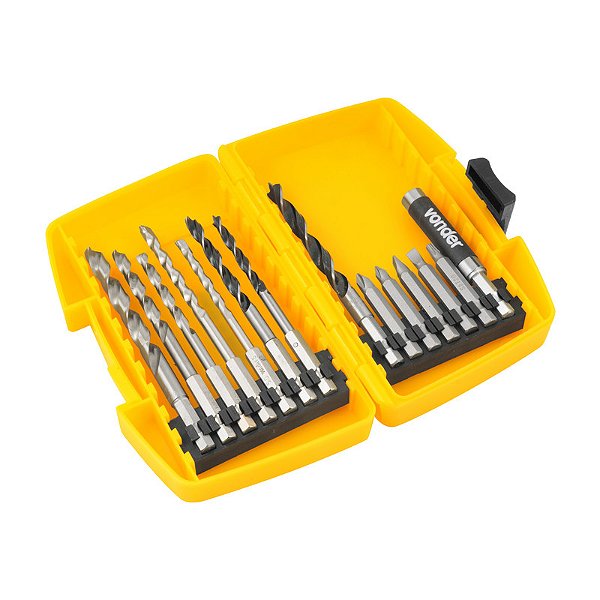 BROCAS/BITS JG COMBINADO 14 PEÇAS VONDER