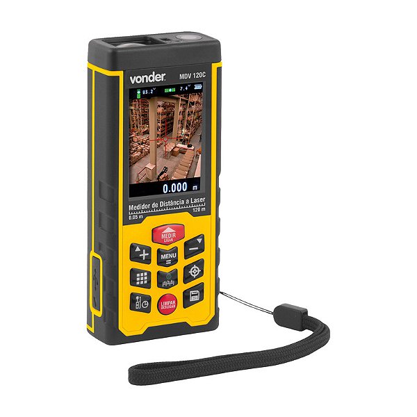 MEDIDOR DE DISTÂNCIA A LASER 120M MDV120C VONDER