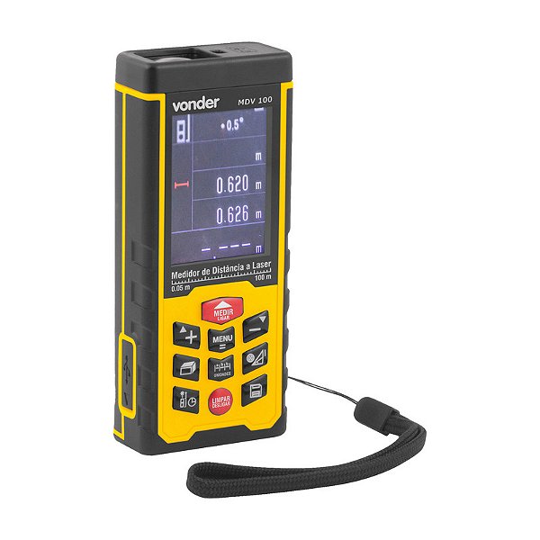 MEDIDOR DE DISTÂNCIA A LASER 100M MDV100 VONDER