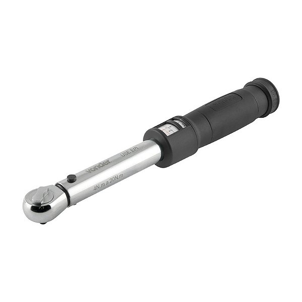 TORQUÍMETRO DE ESTALO ENCAIXE 1/4" 4-20NM VONDER