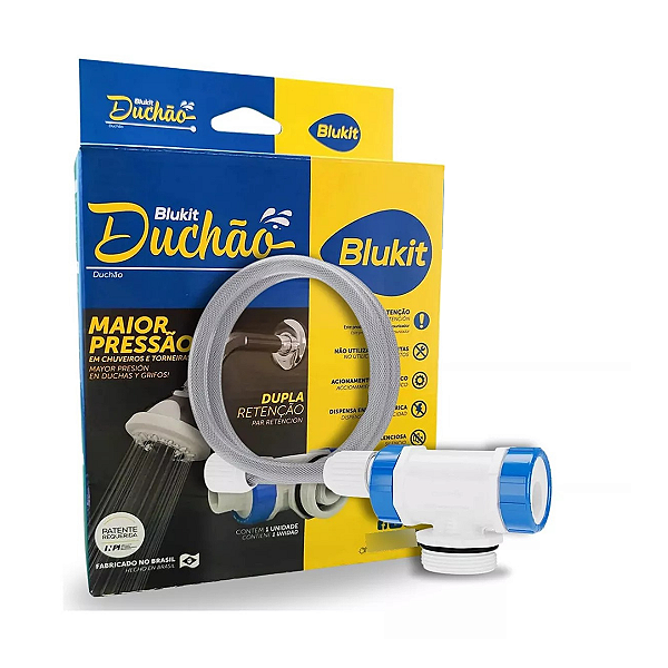 Válvula Alternadora De Pressão Duchão Blukit Para Caixas D'água