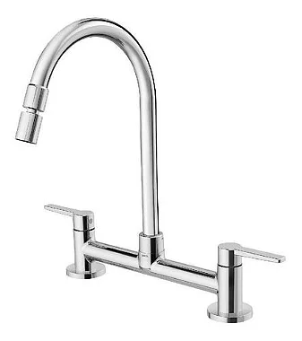 Torneira Misturador Cozinha Duplo Comando Docol Gali 00801106