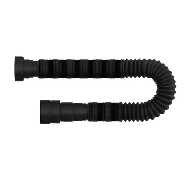 Sifão  Preto Extensivo 1,10 Metros Universal 030141 Blukit