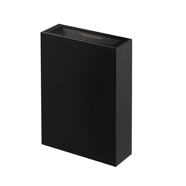 Arandela Led Taschibra Quadre 4W Preto IP65 Bivolt