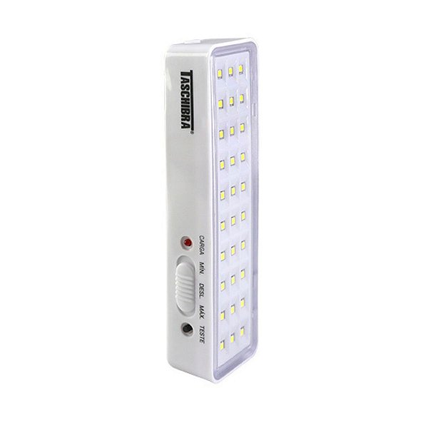 Luminária De Emergência Led Tle06 Recarregável Taschibra