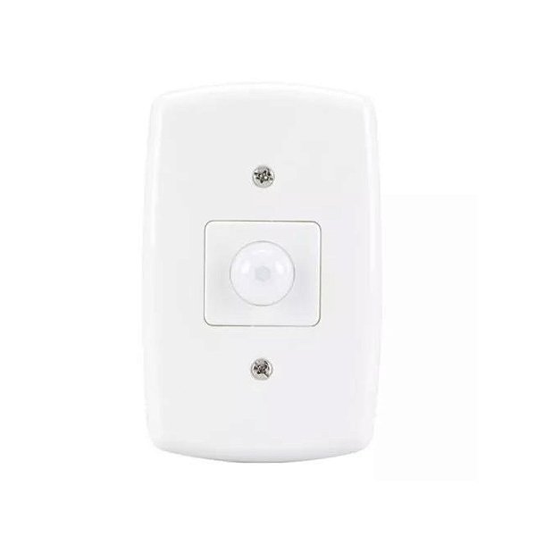 Sensor De Presença Com Fotocelula De Parede Mpe-20f Branco