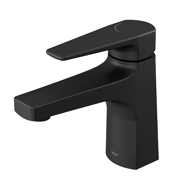 Torneira Monocomando Docol Misturador Preto Lift Onix Bica Baixa De Banheiro 007959CE
