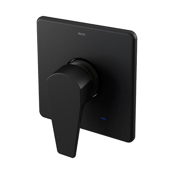 Acabamento Monocomando Docol Chuveiro Lift Ônix Preto 008056CE
