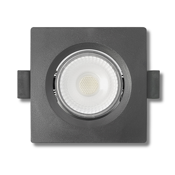 Spot de Led 10w Embutir Preto Par 30 Quadrado Bivolt Taschibra