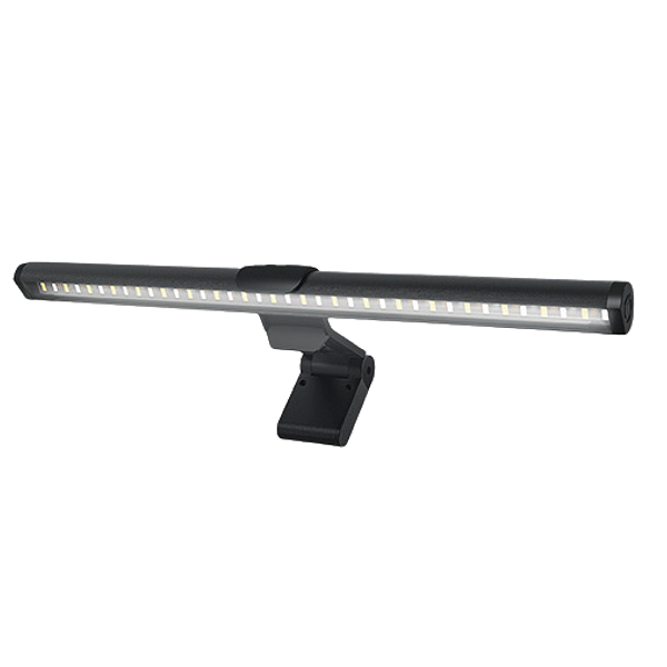 Luminária Barra Led Tela Monitor Computador USB Preta Taschibra