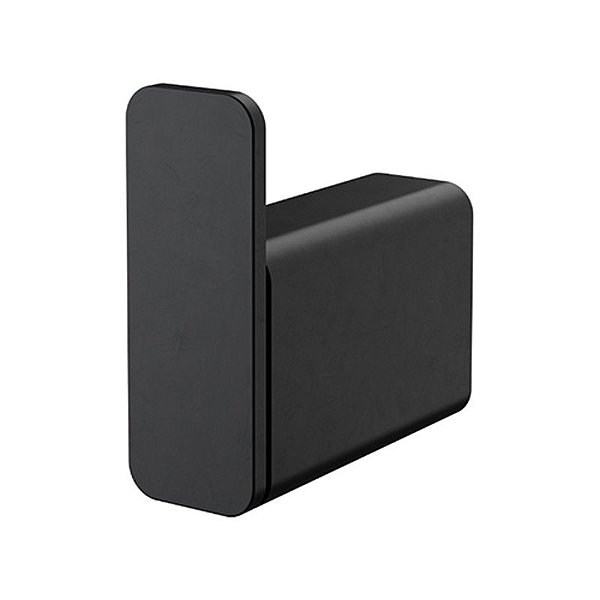 Cabide Docol Para Banheiro Porta Toalha Ônix Preto 9609156ce