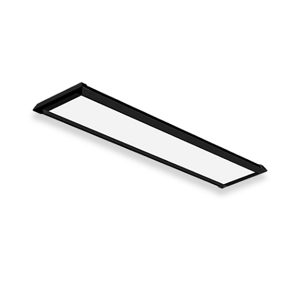 Luminária Led Sobrepor 40W TL Slim 20 Preto 115cm Retangular Bivolt Taschibra