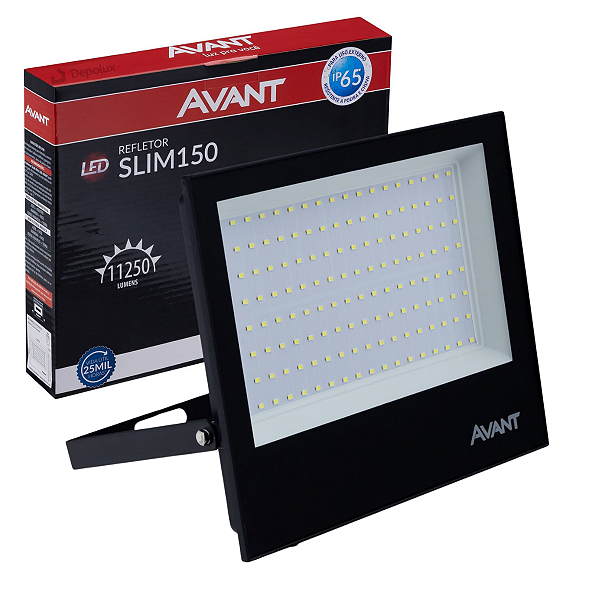 Refletor Led 150w Holofote Externo IP66 Bivolt Avant
