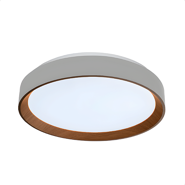 Plafon LED Arbos Redondo 30W Bivolt Cor Luz Ajustável Branco Blumenau