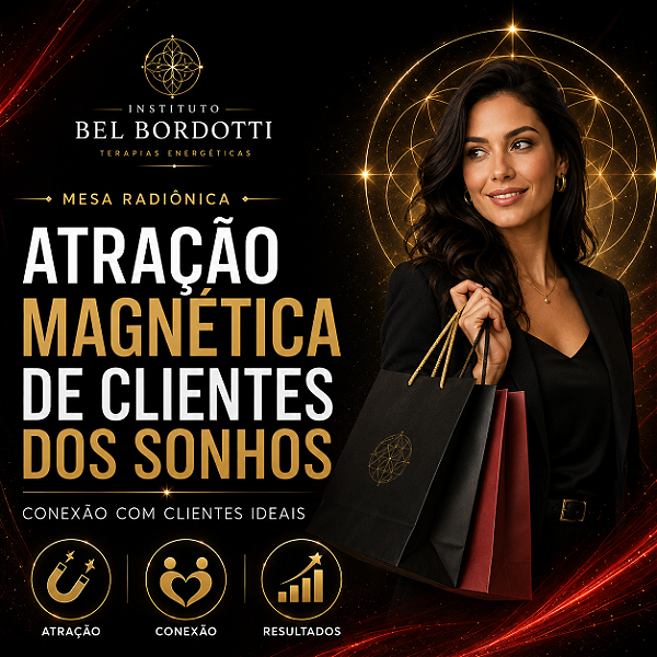Mesa Radiônica Atração Magnética de Clientes dos Sonhos Versão 2.0