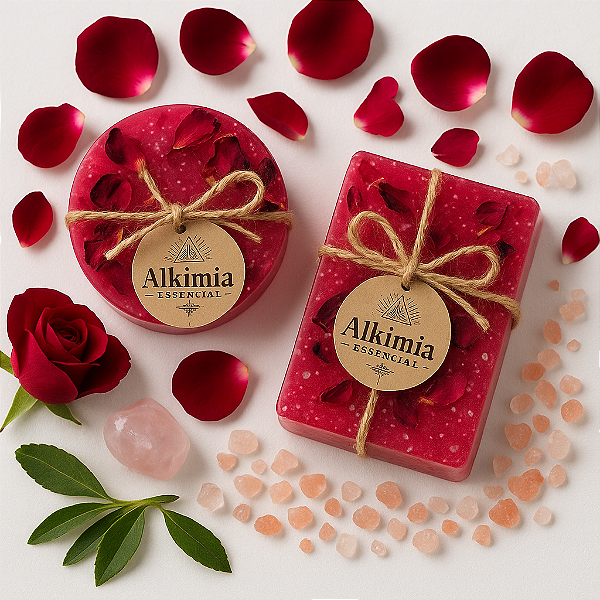 Sabonete Energético Afrodite Magnet – Ativado com Radiestesia e Reiki para Beleza, Sedução, Vitalidade e Purificação