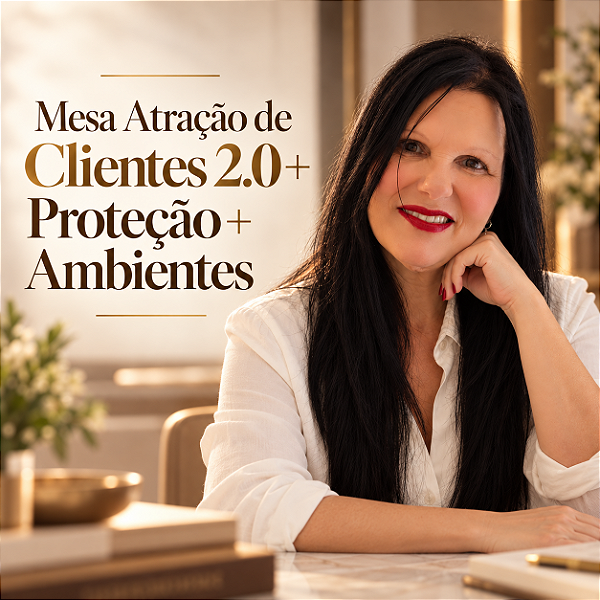 Mesa Radiônica Atração Magnética de Clientes dos Sonhos Versão 2.0 + Ambientes