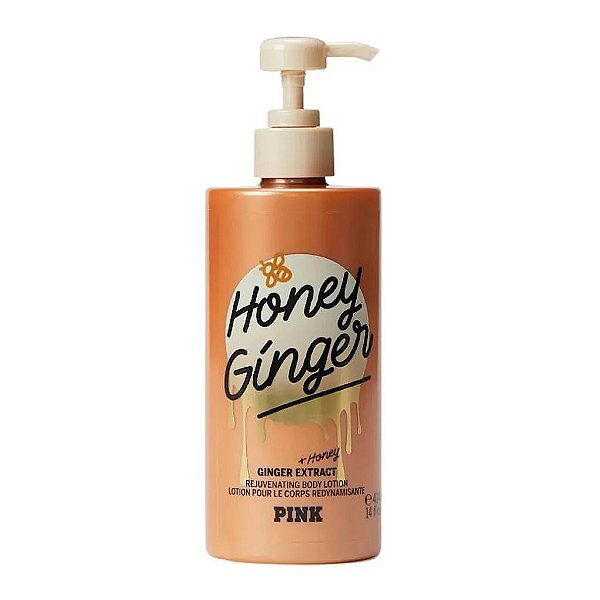 PINK VICTORIA'S SECRET - BODY LOTION -  HONEY GINGER
