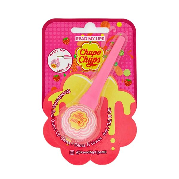 CHUPA CHUPS - LIP GLOSS STRAWBERRIES AND CREAM