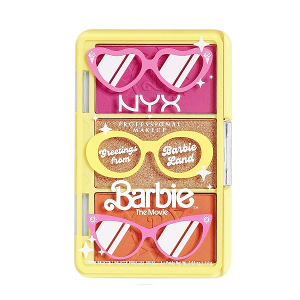 NYX - PALETA X3 - BARBIE THE MOVIE