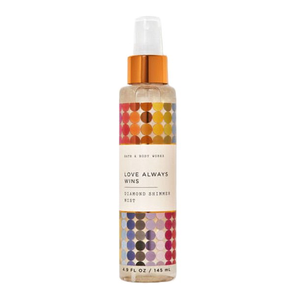 BATH & BODY WORKS - DIAMOND SHIMMER MIST - LOVE ALWAYS WINS