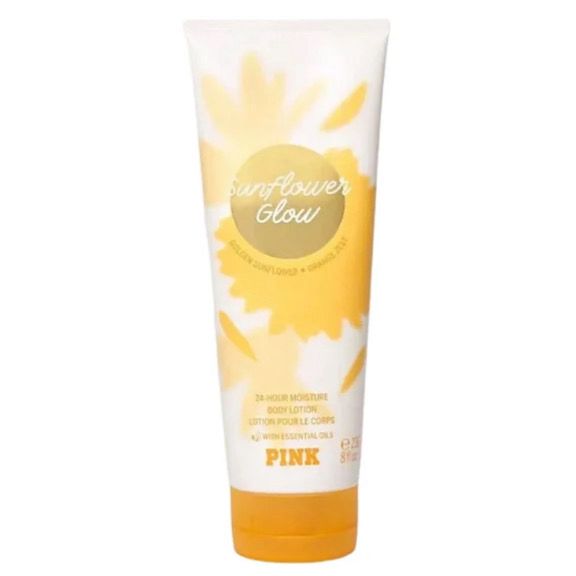 PINK VICTORIA'S SECRET - BODY LOTION - SUNFLOWER GLOW