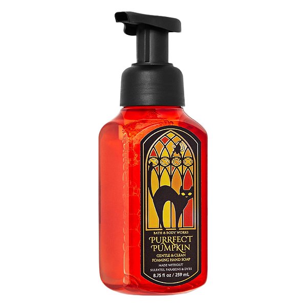 BATH & BODY WORKS - SABONETE ESPUMA PARA MÃOS - PURRFECT PUMPKIN