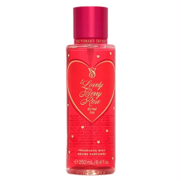 VICTORIA'S SECRET - FRAGRANCE MIST - LOVELY BERRY ROSE - ITS REAL LOVE