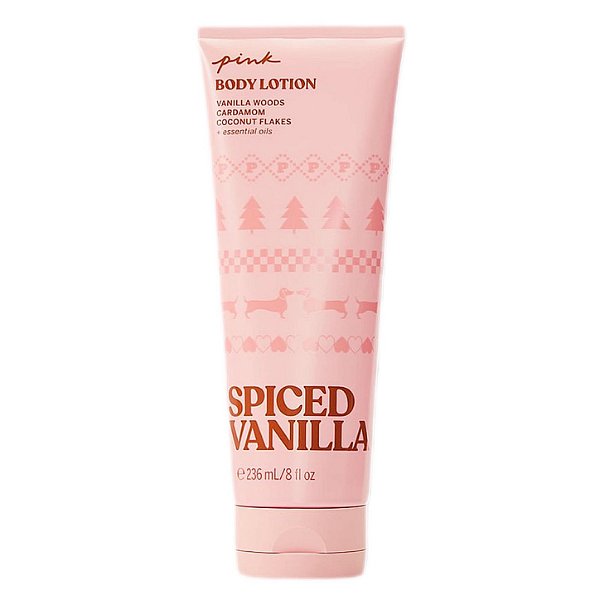 PINK VICTORIA'S SECRET - BODY LOTION - SPICED VANILLA