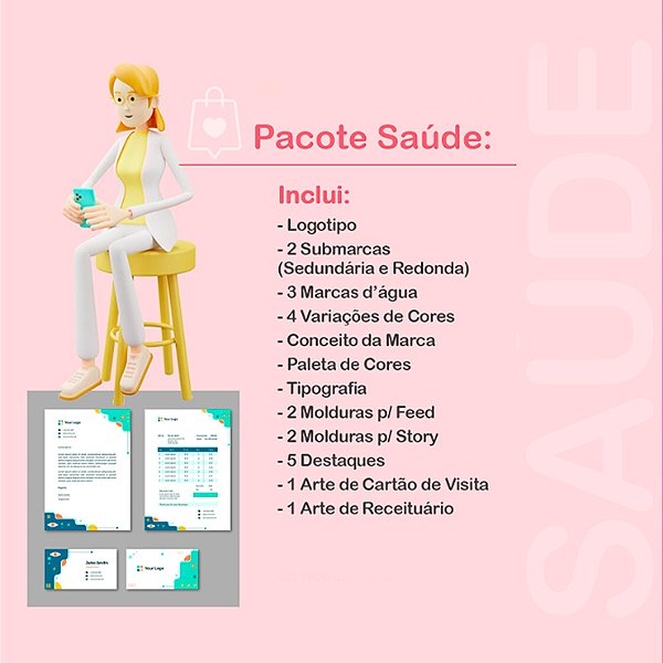 Identidade Visual - Pacote SAÚDE