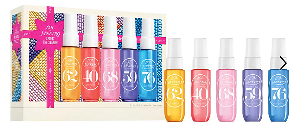 Kit Sol de Janeiro - 5 fragrâncias travel-sizes