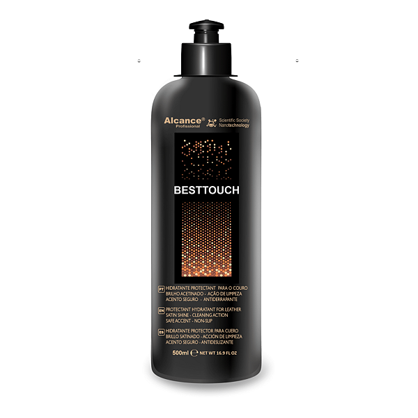 BESTTOUCH HIDRATANTE E LIMPADOR DE COURO 500ML ALCANCE