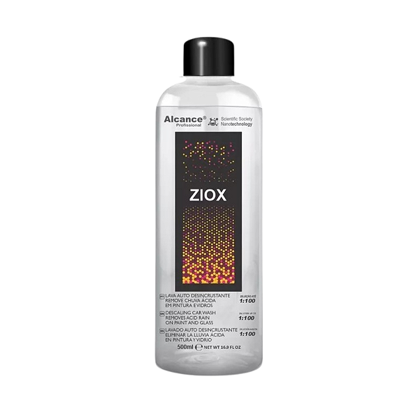 ZIOX SHAMPOO E REMOVEDOR DE CHUVA ÁCIDA 1L ALCANCE