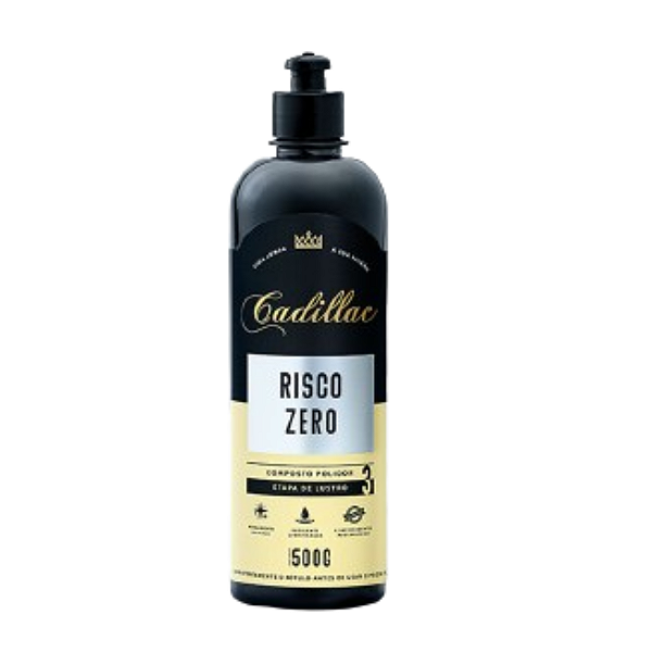 COMPOSTO POLIDOR RISCO ZERO LUSTRO 500G CADILLAC