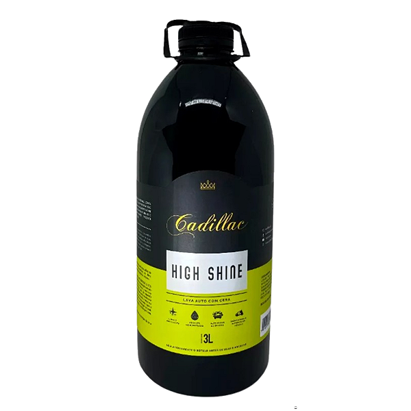 HIGH SHINE LAVA AUTO COM CERA 3L CADILLAC