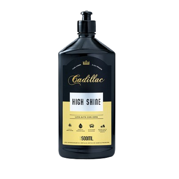 HIGH SHINE LAVA AUTO COM CERA 500ML CADILLAC