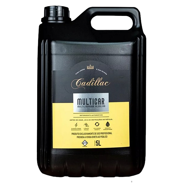 MULTICAR MULTILIMPADOR ALCALINO 5L CADILLAC