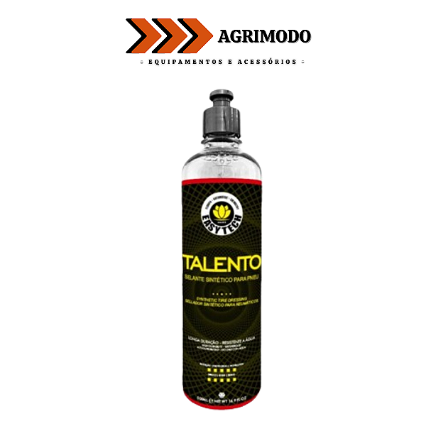 TALENTO – SELANTE DE PNEU – SUPER BRILHO MOLHADO 500ML  - EASYTECH