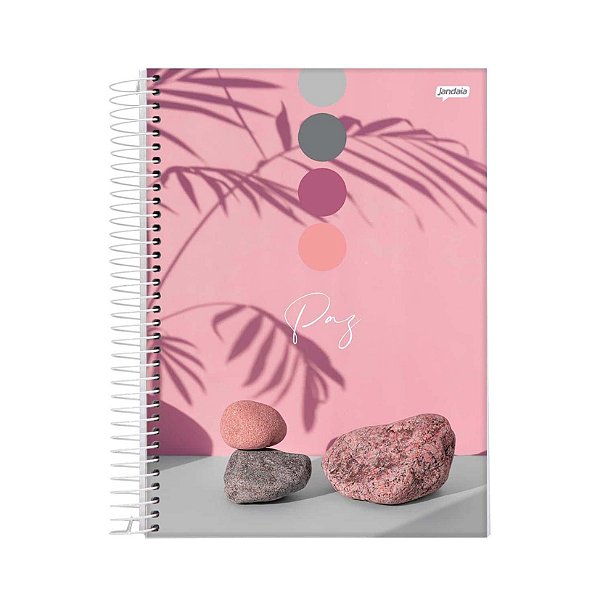 CADERNO ESPIRAL UNIVERSITARIO 1 MATERIA PAZ JANDAIA 80 FOLHAS