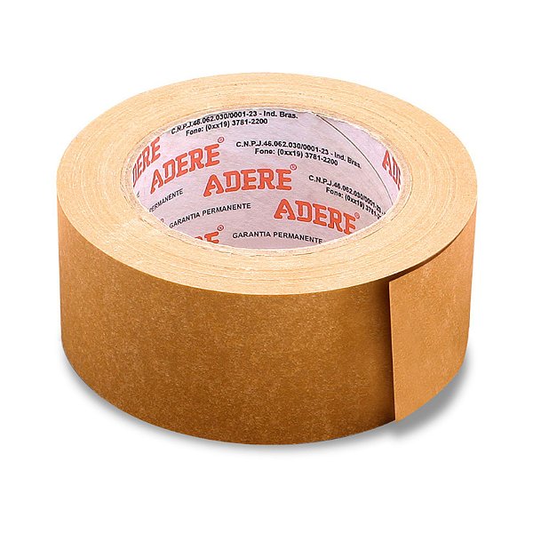 FITA CREPE KRAFT MARROM ADERE 45X50