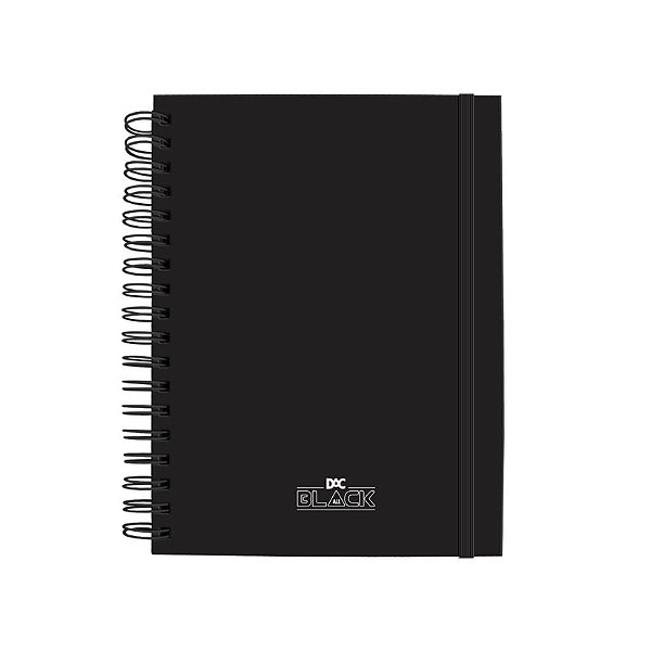 CADERNO SMART DAC 10MT CAPA PRETA FOLHA 90G
