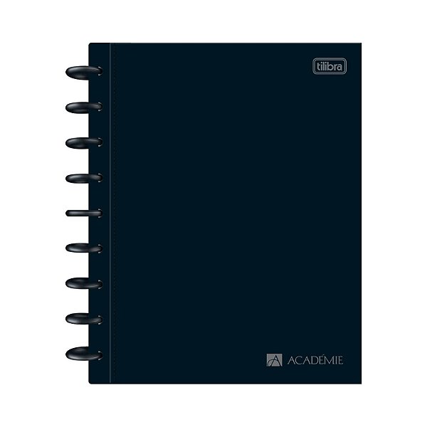 CADERNO TILIDISCO CAPA DURA COLEGIAL 1 MATÉRIA ACADÉMIE 80 FOLHAS