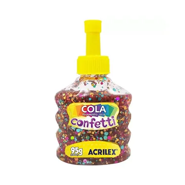 COLA ACRILEX CONFETTI FANTASIA 95G